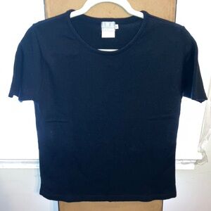 J.W.E. Designs Short Sleeve Sweater(Final Sale Price)